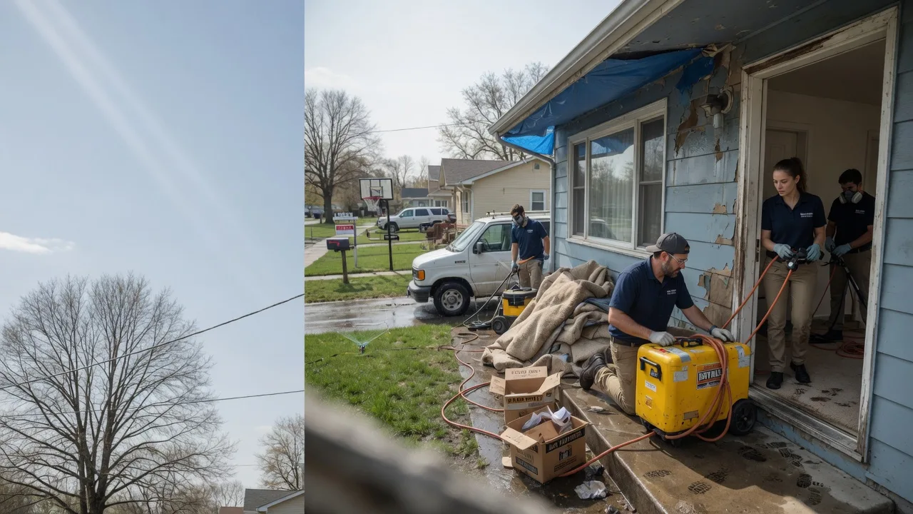 Basement Flood Cleanup in Fairdealing, MO near me
